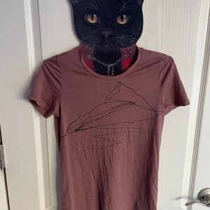 Icebreaker Mauve T-Shirt